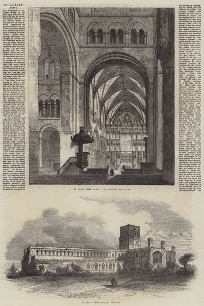 Abbaye de St Albans - Samuel Read